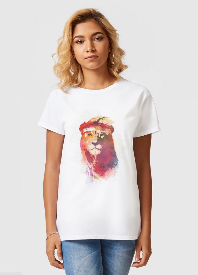 Gym lion - Women Basic T-Shirt