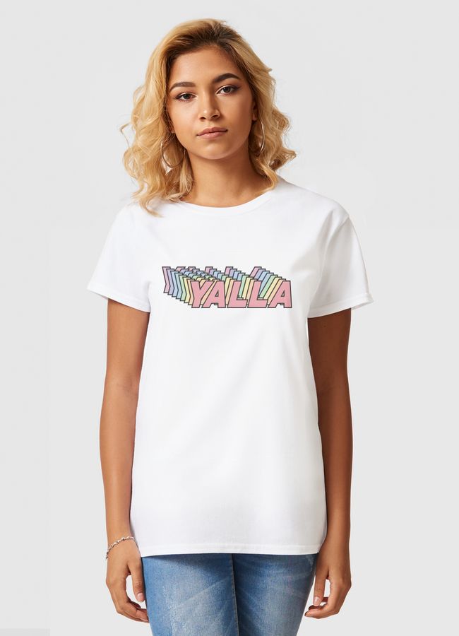 YALLA يلا - Women Basic T-Shirt