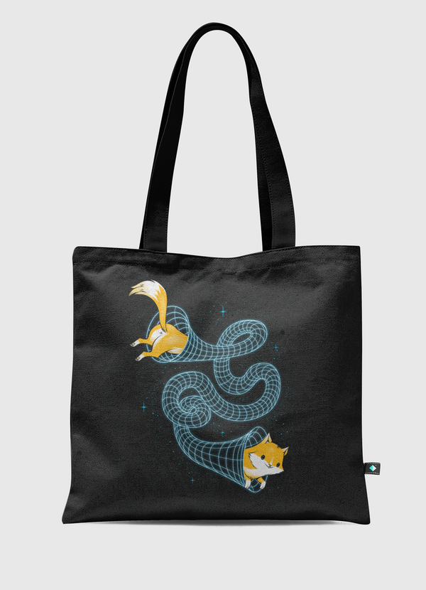 Wormhole Cat Tote Bag