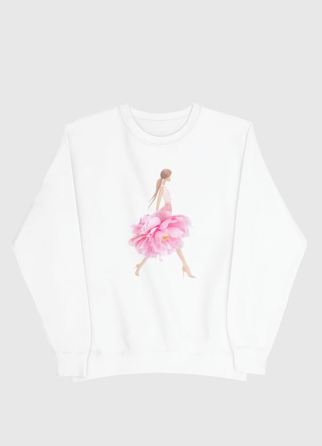 Fashion peonies - Men Sweatshirt