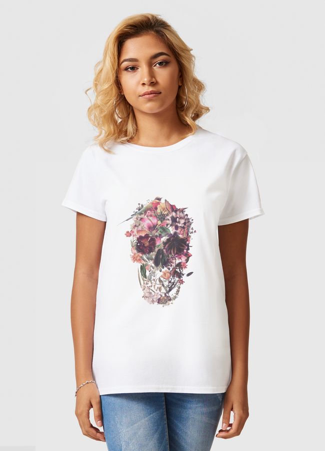 New Skull Light - Women Basic T-Shirt
