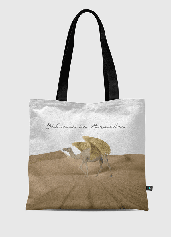 Believe in Miracles  Tote Bag