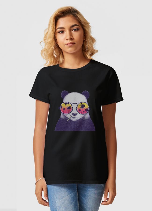Tropical panda - Women Basic T-Shirt