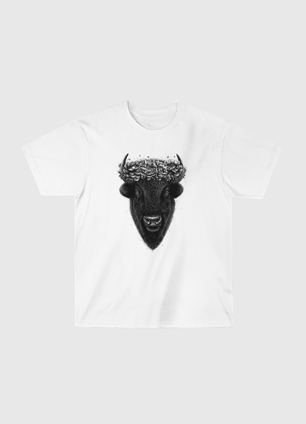 Floral Bison Classic T-Shirt