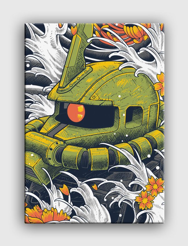 Zaku  - Canvas