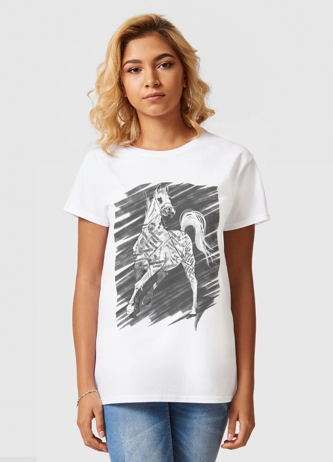 Horse III - Women Basic T-Shirt