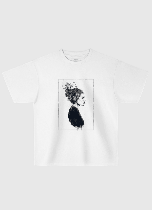 Blooming girl Oversized T-Shirt