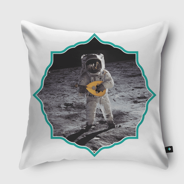 MUSIC EVERYWHERE Throw Pillow