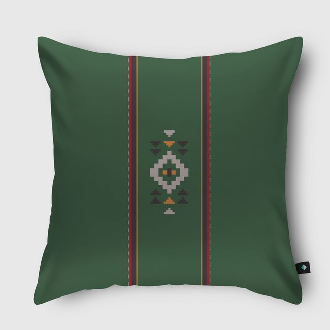 SADU GREEN V 1.0 - Throw Pillow