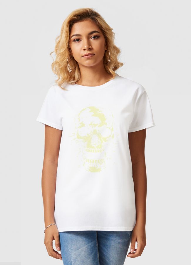 Scream (gold) - Women Basic T-Shirt