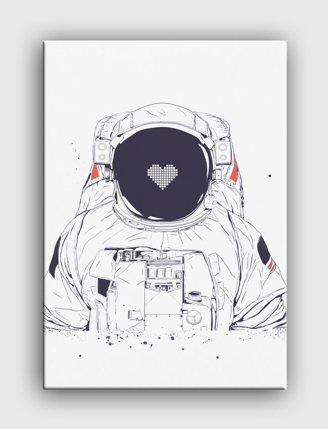 Astronaut love - Canvas