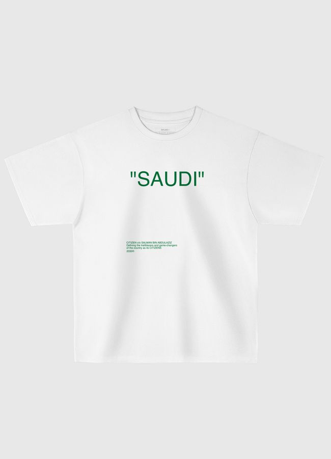 "Saudi" - Oversized T-Shirt