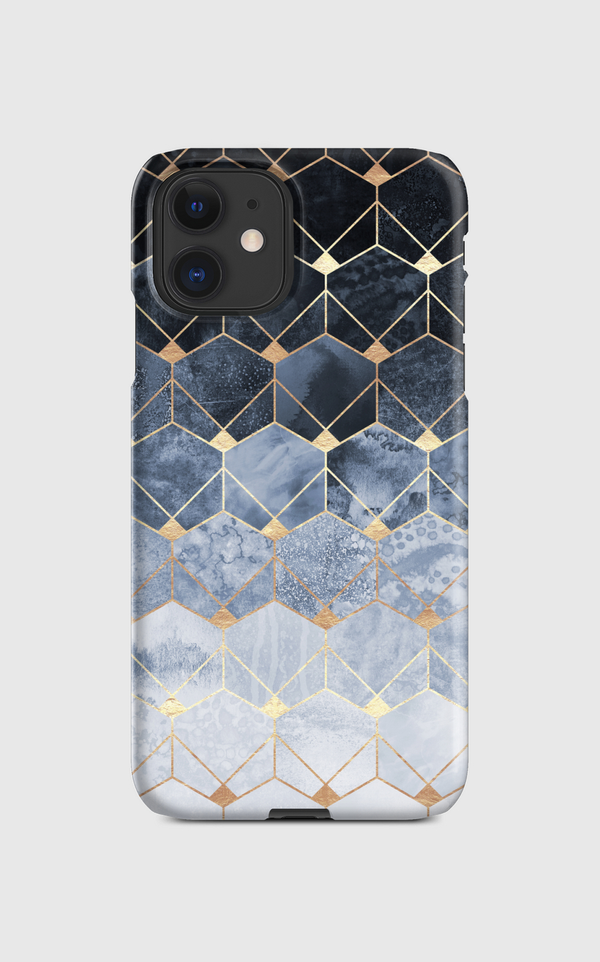 Blue Hexagons And Diamonds Regular Case