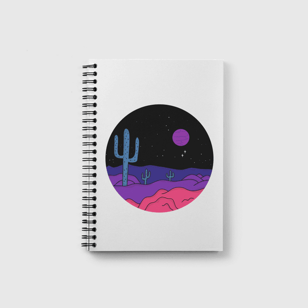 Violet Planet Notebook