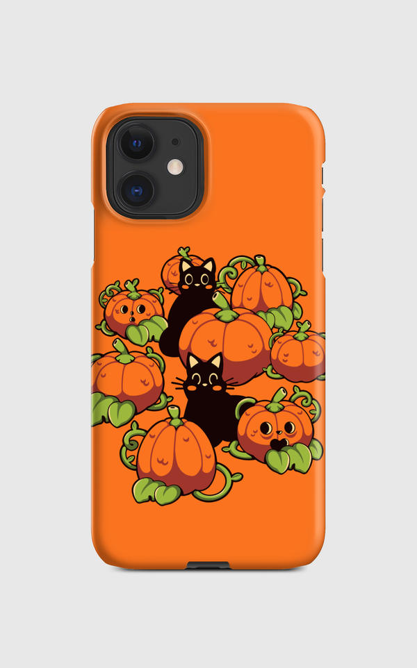 Cats and Pumpkins Kawaii Regular Case