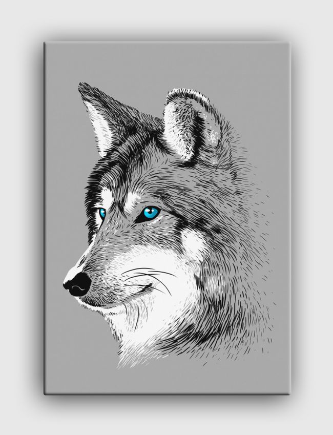 Sketch Wolf - Canvas