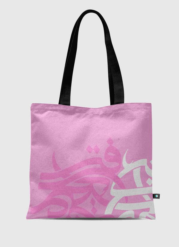 Pink Stance Tote Bag