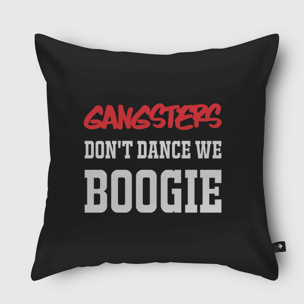 we boogie  Throw Pillow