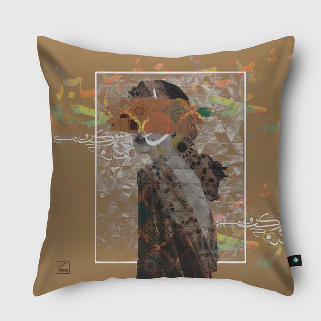 ملامح - Throw Pillow