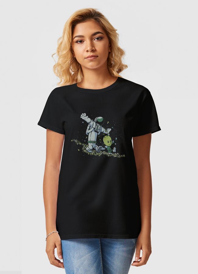 Chasing Stars Alien - Women Basic T-Shirt