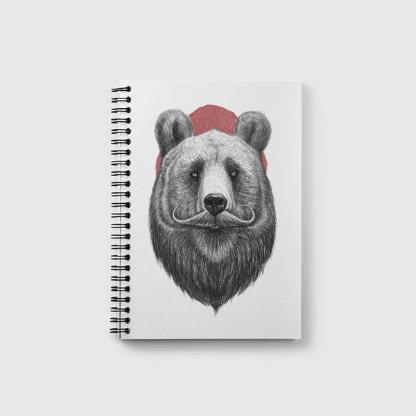 Bearded bear Notebook