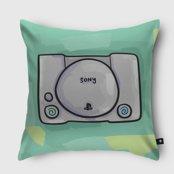 بلايستيشن ون Throw Pillow