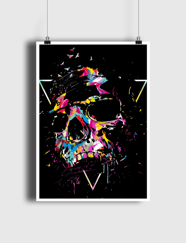 Skull X Poster