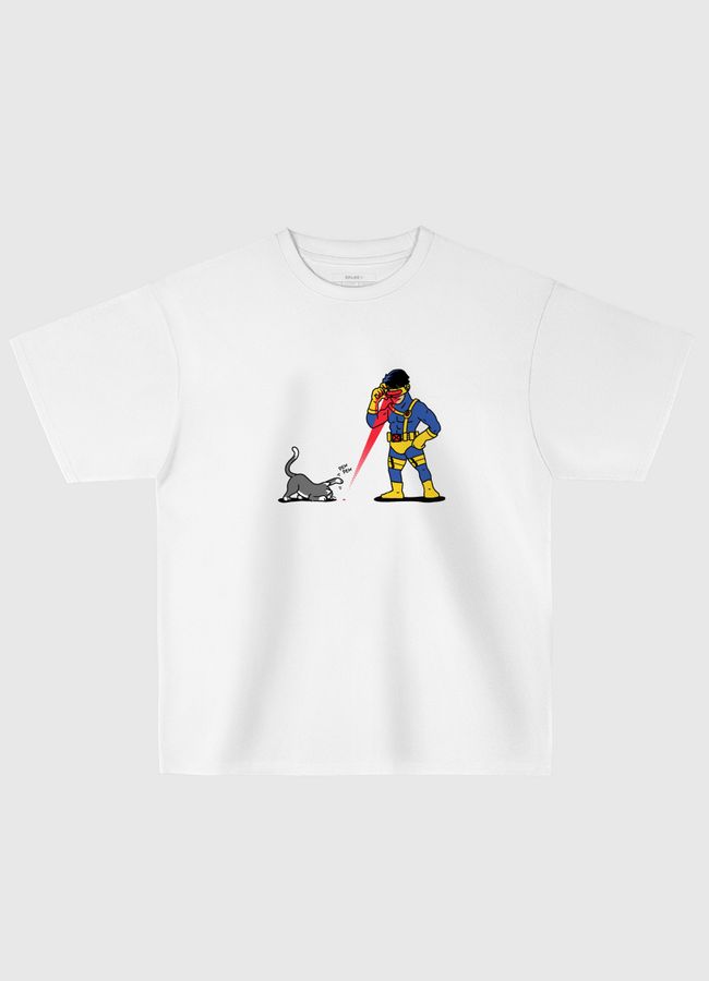 Cats and Lasers - Oversized T-Shirt