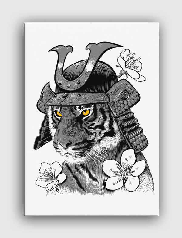 Samurai Tiger Canvas