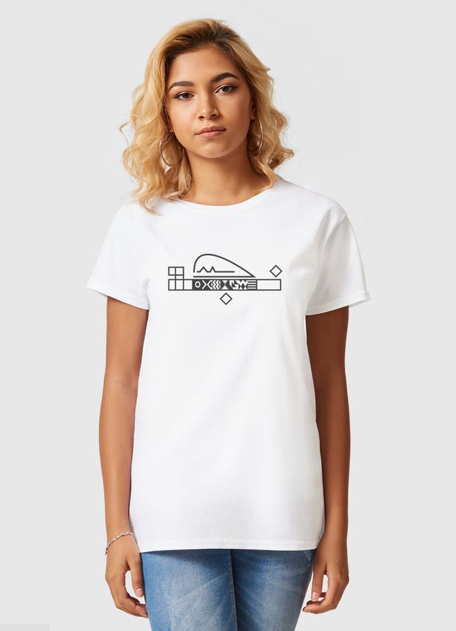 نجد | Najd | white - Women Basic T-Shirt
