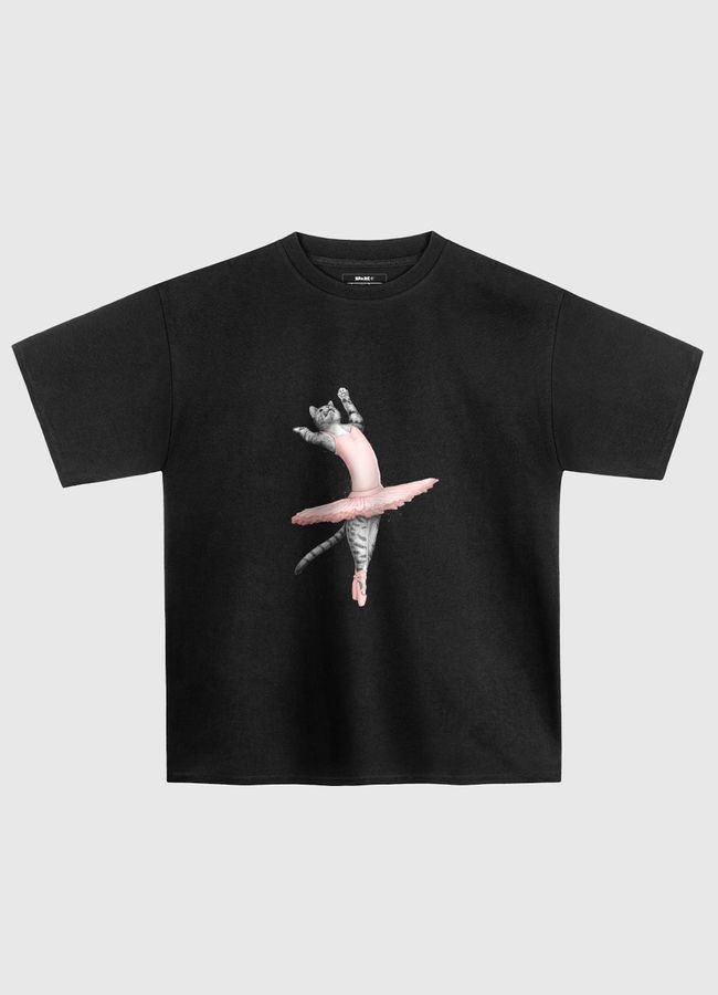 Ballerina Cat - Oversized T-Shirt