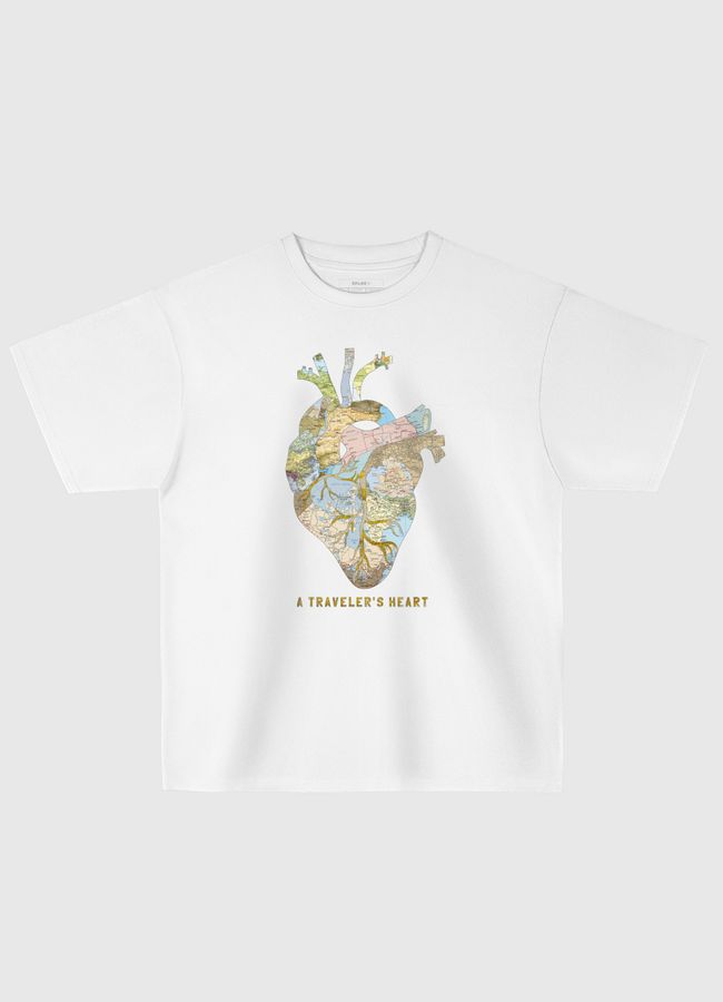 A Traveler's Heart - Oversized T-Shirt