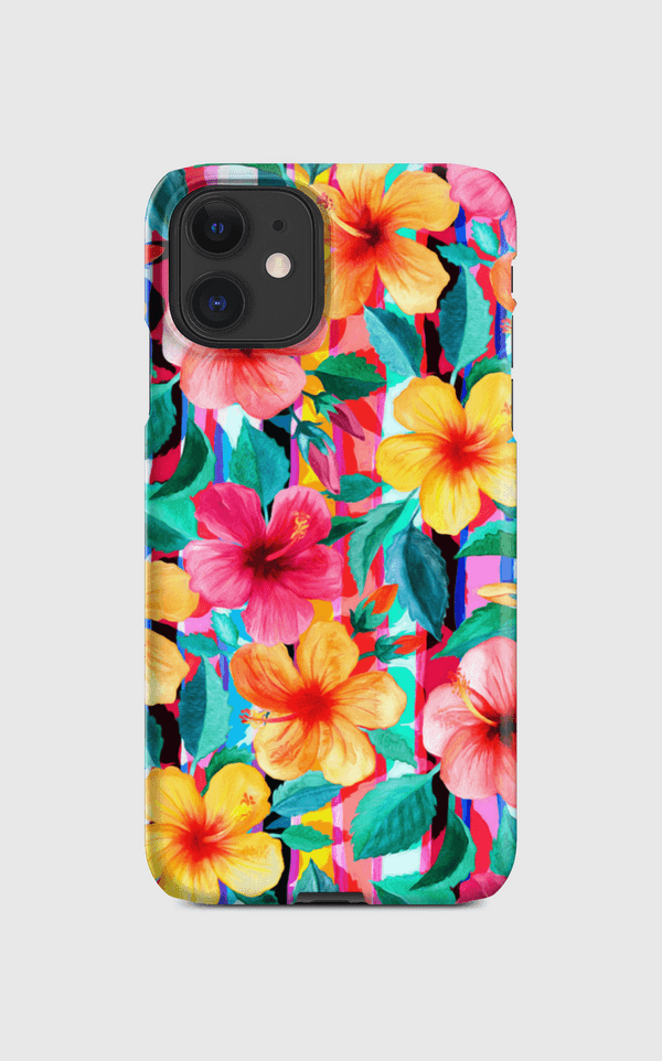 Maximalist Hibiscus Floral Regular Case