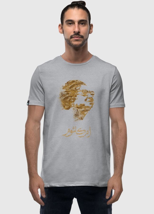 Golden UMKALTHOUM - Men Premium T-Shirt
