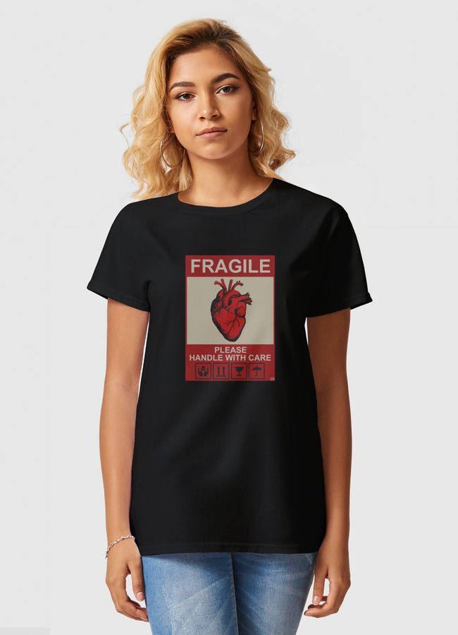 Fragile heart  - Women Basic T-Shirt