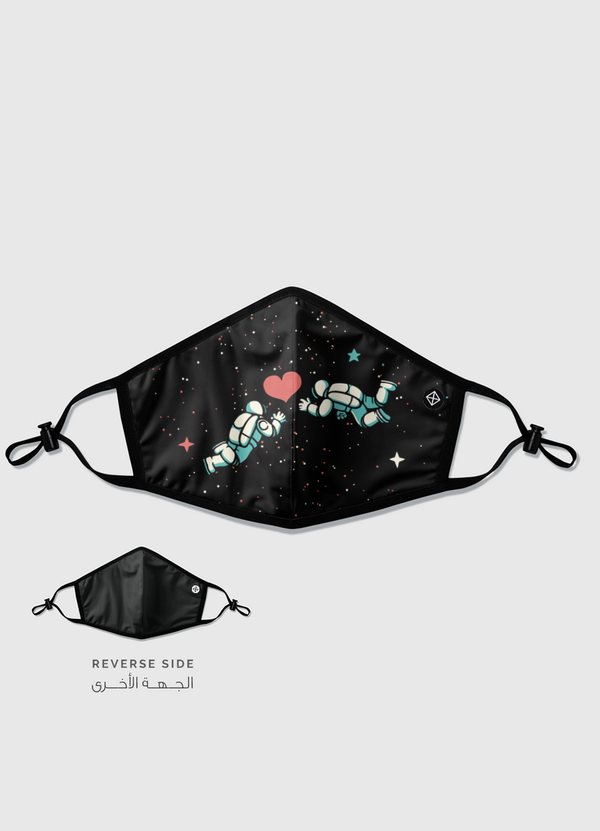 Astronaut Floating Reversible Mask