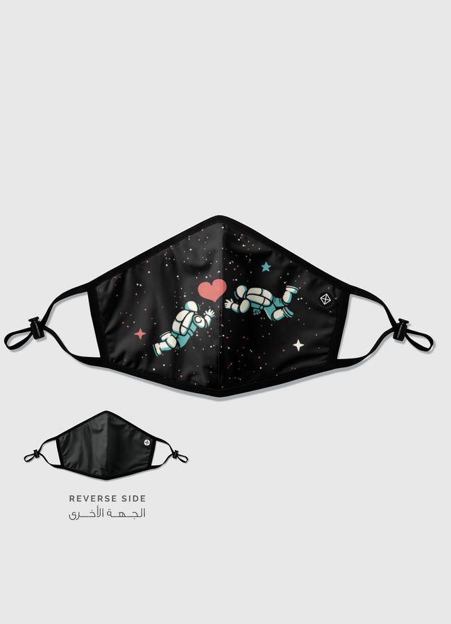 Astronaut Floating - Reversible Mask