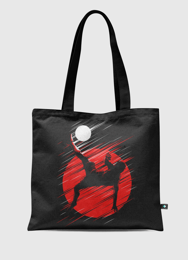 Soccer lines Tote Bag