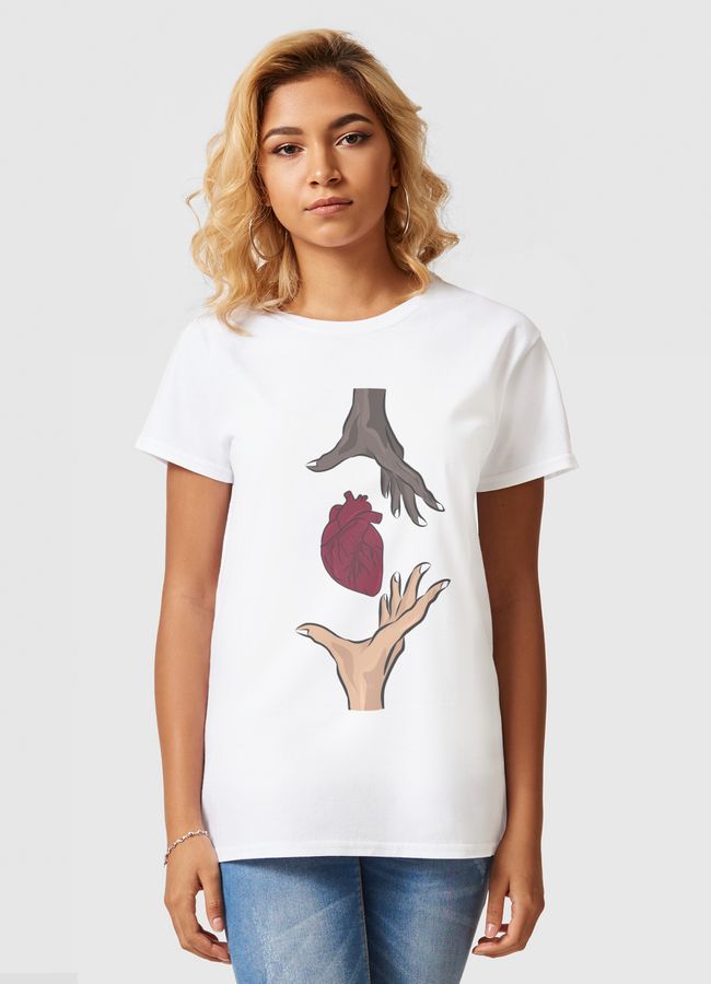 heart power ♥️ - Women Basic T-Shirt