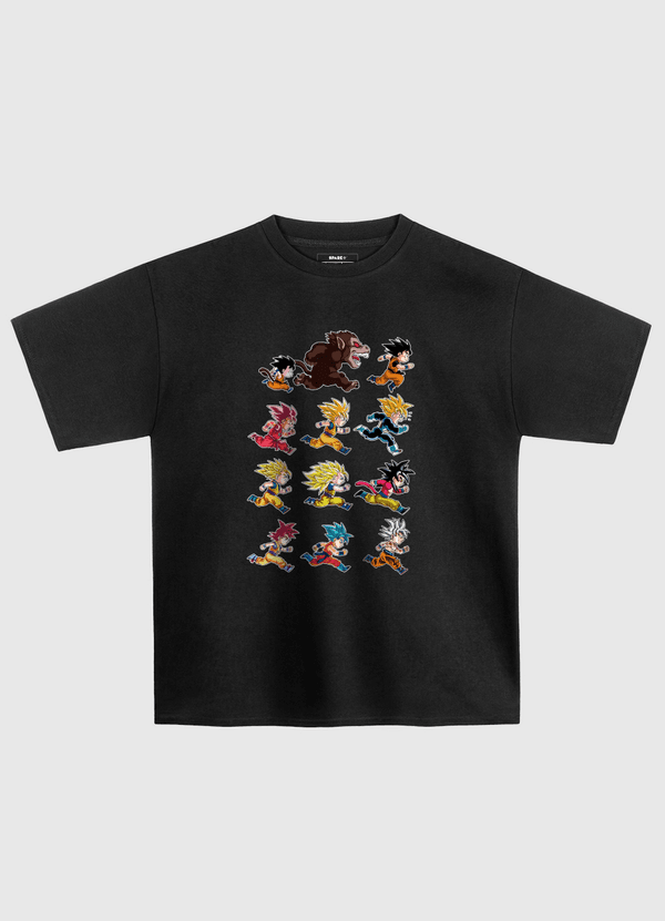 Evolutions of King Monkey Oversized T-Shirt