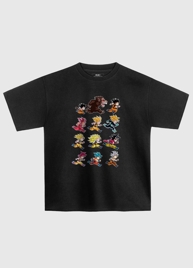 Evolutions of King Monkey - Oversized T-Shirt