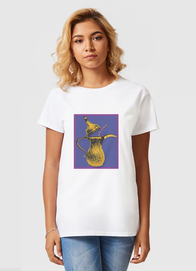 arabian coffee addicted - Women Basic T-Shirt
