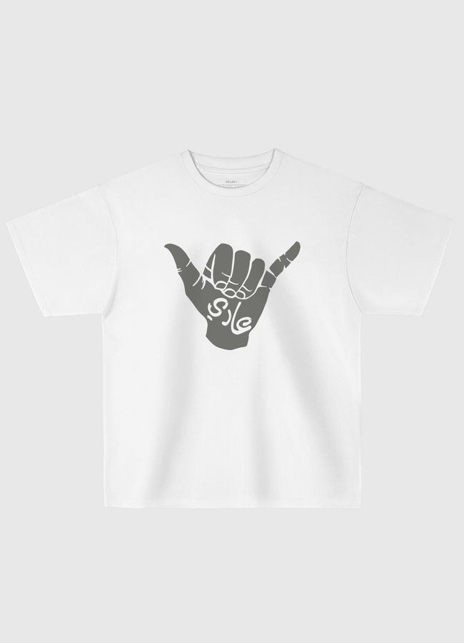 Sarcastic Hand Gesture - Oversized T-Shirt