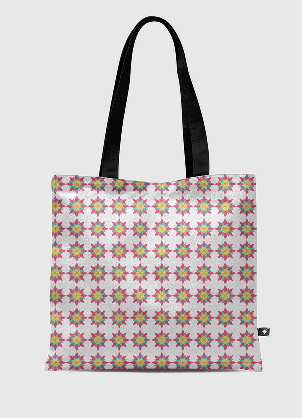 Islamic geometric art rose Tote Bag