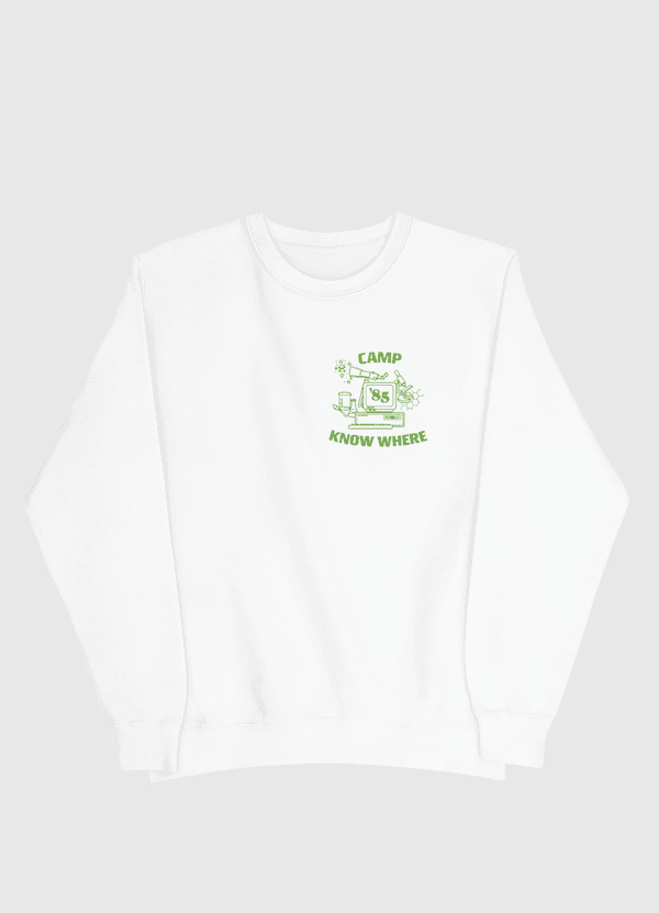 Camp Know Where Men Sweatshirt