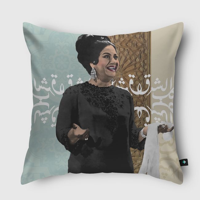 ام كلثوم - Throw Pillow