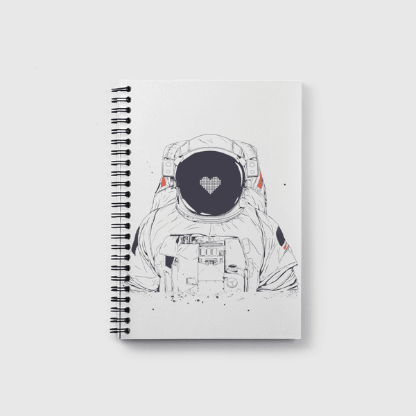 Astronaut love Notebook