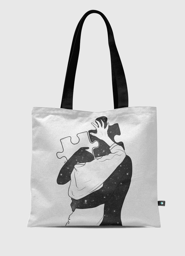 The puzzle love. Tote Bag