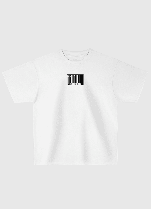 Spark Barcode Oversized T-Shirt