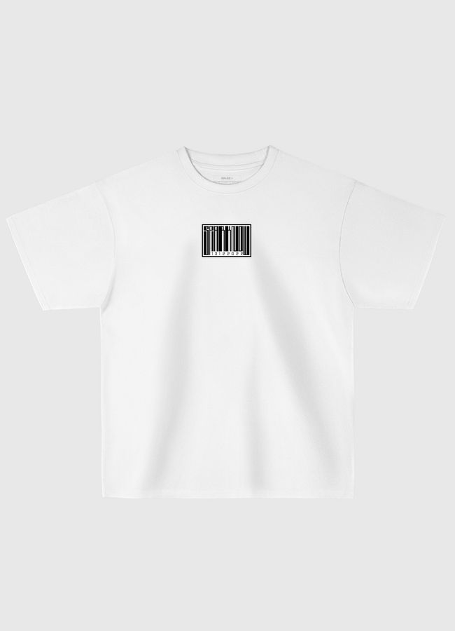 Spark Barcode - Oversized T-Shirt